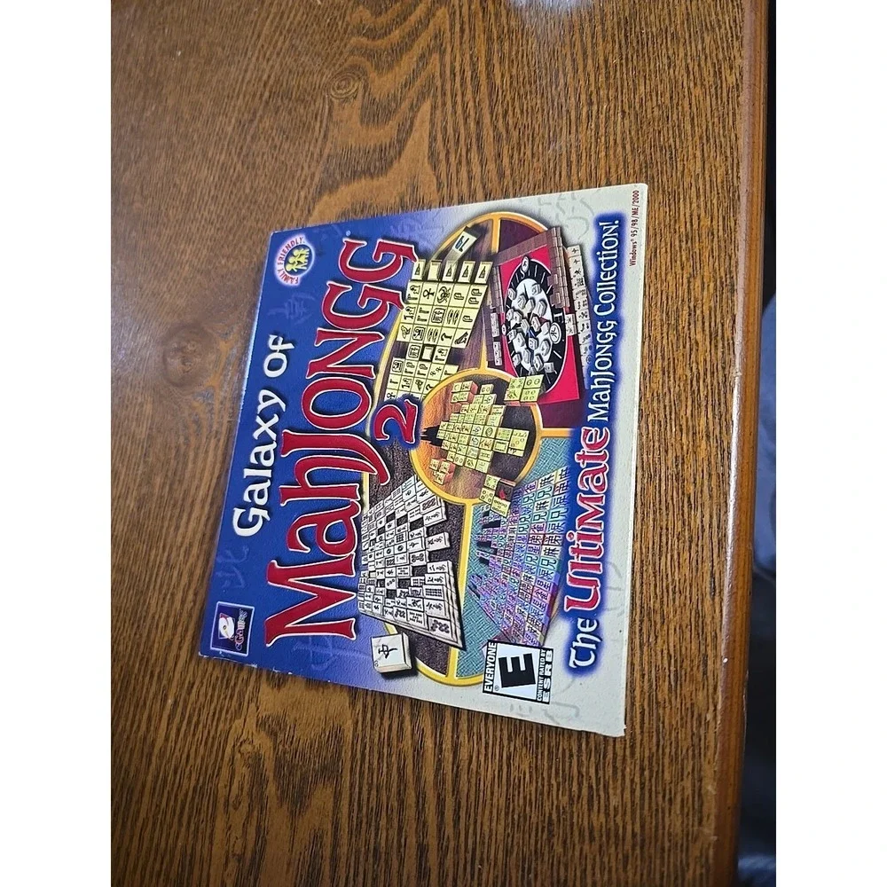 CD‎ ROM Game Galaxy of Mahjongg 2 PC  Software Vintage